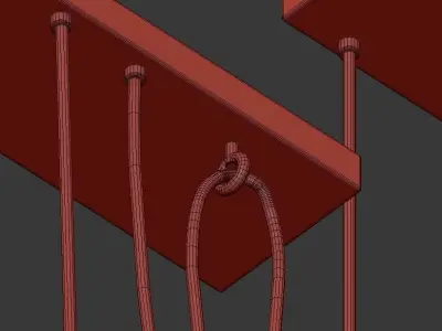 LARIAT SCONCE 5 Apparatus Studio 3D model