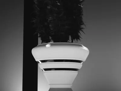 Flower Vase 3D model shop