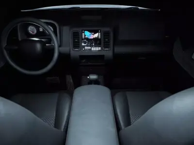 Realistic Mid-Size SUV 3D Model Low-poly 3D model