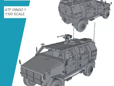 ATF Dingo 1 Bundeswehr 3D print model