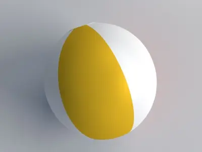 Beach Ball 3D model