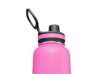Pink Water Bottle 02 3D model