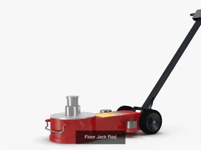 Floor Jack Collection 3D Model Pack
