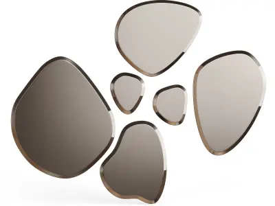 Cattelan Italia Hawaii Luxury Mirror 3D model