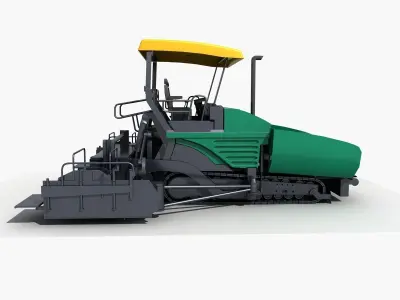 Asphalt Paver 3D model