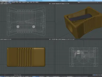 Pencil - sharpener Free 3D model