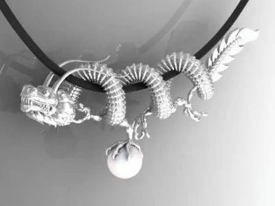 dragon pendants  3D print model
