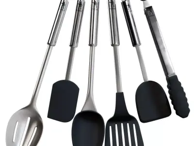 Henckels Kitchen Tools Low-poly 3D model