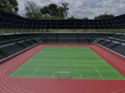 Olympic Stadium Low-poly 3D model shop