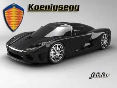 Koenigsegg CCX 3D model