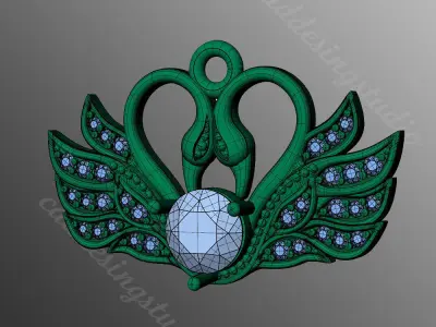 Pendant kt40 3D print model