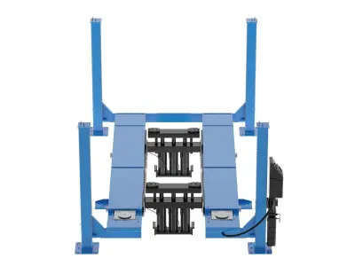 4 Post Car Lift Generic 3D model