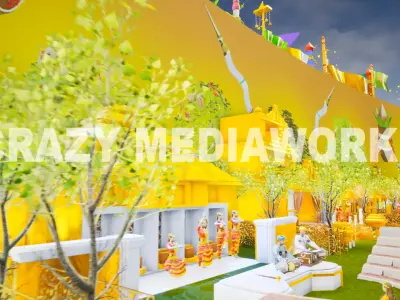 Natyashala 2 crazy mediaworks park in chennai 3D model