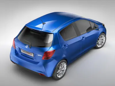 Toyota Yaris 2015  3D model