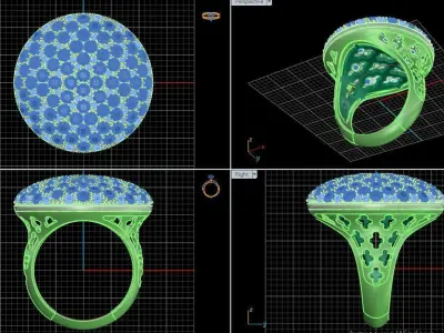 Shining-ring 3D model