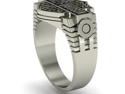 mens ring harley-davidson     3D print model