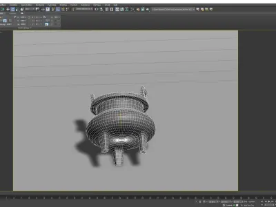 Ding Furnace Incense 3D model
