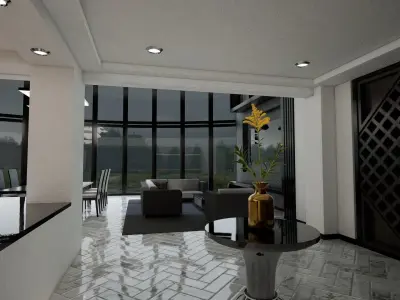 penthouse apartment 3D model