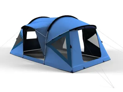 3d Tent camping 3D model