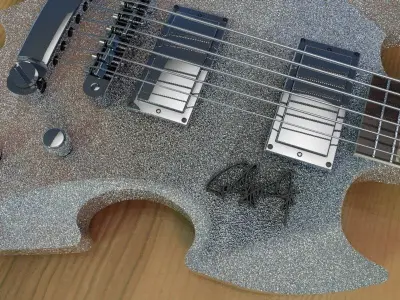 Silvertone Apocalypse Silver Special 3D model