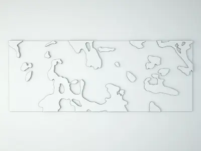 Teak Root Mirror 3 3D model