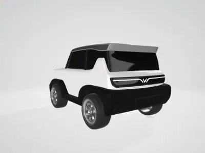 VINFAST VF3  Low-poly 3D model