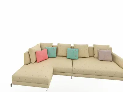 sofa from ehab 3D model