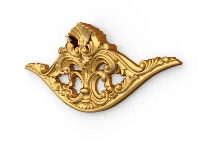 Classic decor ornament 309 3D model