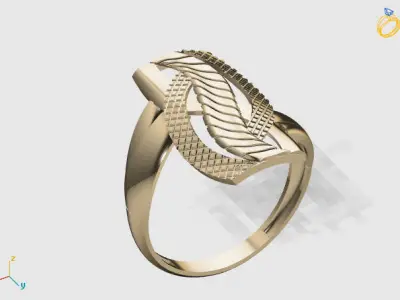 Women Plain Ring STL Models Womens Ring 3dmodels 3D print model 3D print model 25