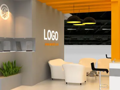 3d Exhibition 3D model purchase
