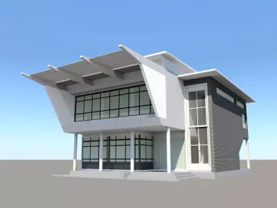 Small Office 3D model