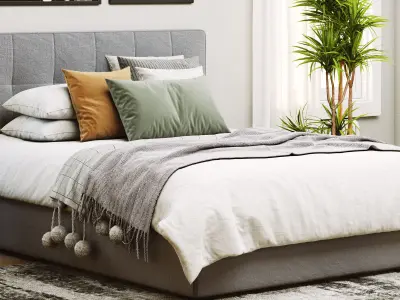 Scene Bardo Bed 3D model