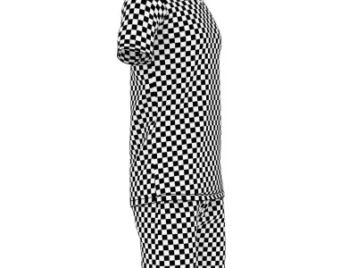 Soccer Full Jersey Set 3D model