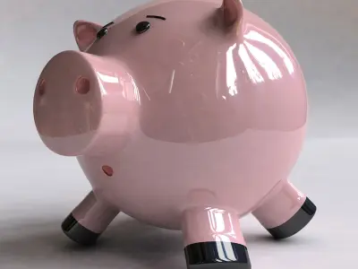 Pottery Pig Karina s Pig 3D model