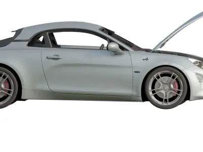 Alpine A110 3D model