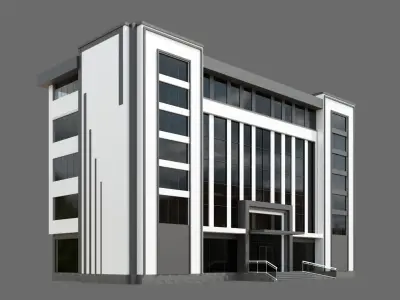 Office Building ID046 3D model