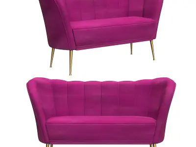 Modern sofa ANDES BRABBU 3D model