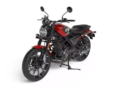 Harley Davidson X440 -  Vivid Metallic Thick Red - 3D Model Low-poly 3D model