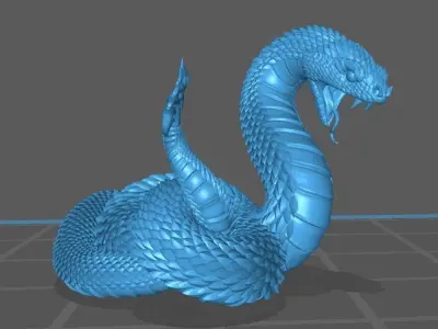 Snake 3D printing 3D model