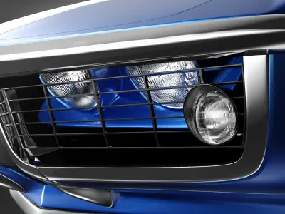 Chevrolet Corvette stingray C3 1969 3D model