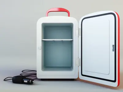 Mini fridge 3D model