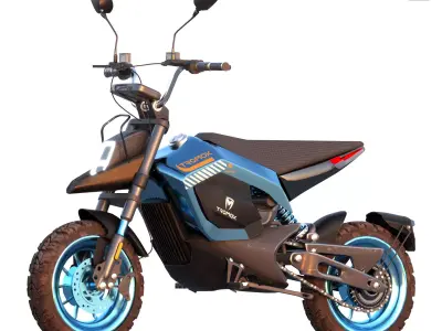 mini cross  tromox 3D model