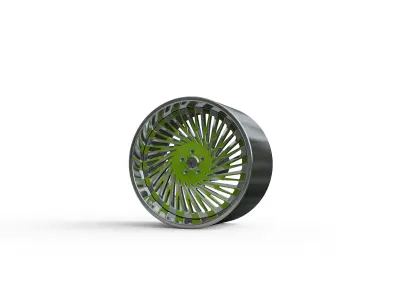 ASANTI AF869 WHEEL  3D print model