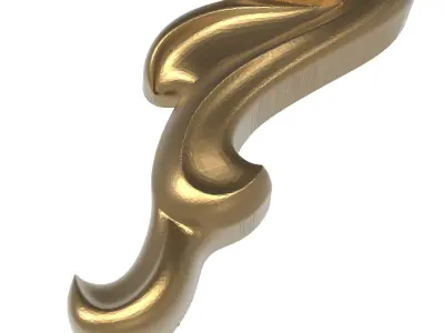  decorative pattern ready for 3D printing 3D model 145