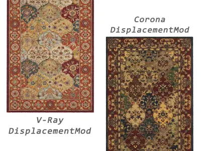 Rugs No 843 Low-poly 3D model