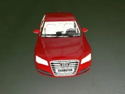 AUDI A8 3D model shop