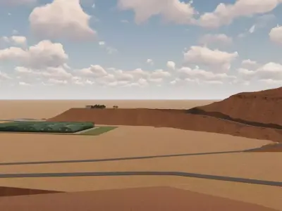 exterior -landscape 3D model