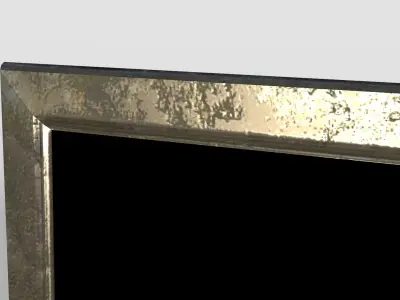 Small Metal Frame Low-poly 3D model