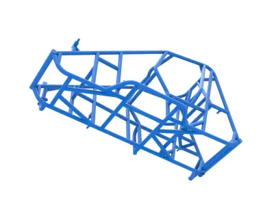 Frame of Pavement 600 Micro sprint car Scale 1 to 25 3D print model