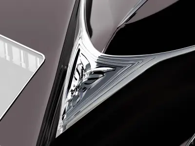 1977 Pontiac Phantom Madame X  Concept  3D model